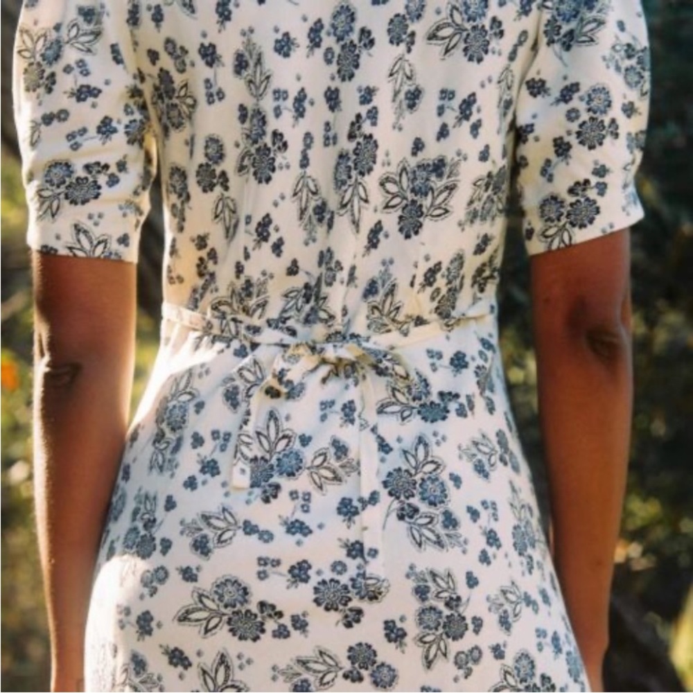 Christy Dawn Cream Floral Maxi Dress - Picture 2 of 10